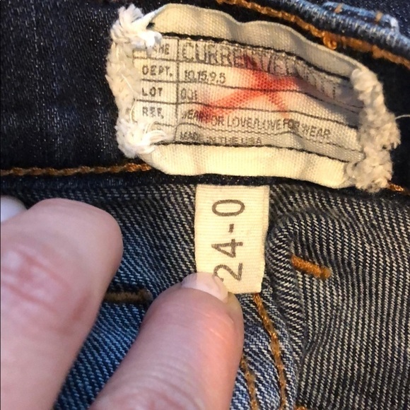 Current Elliot the fling jeans size 24 - Picture 7 of 8